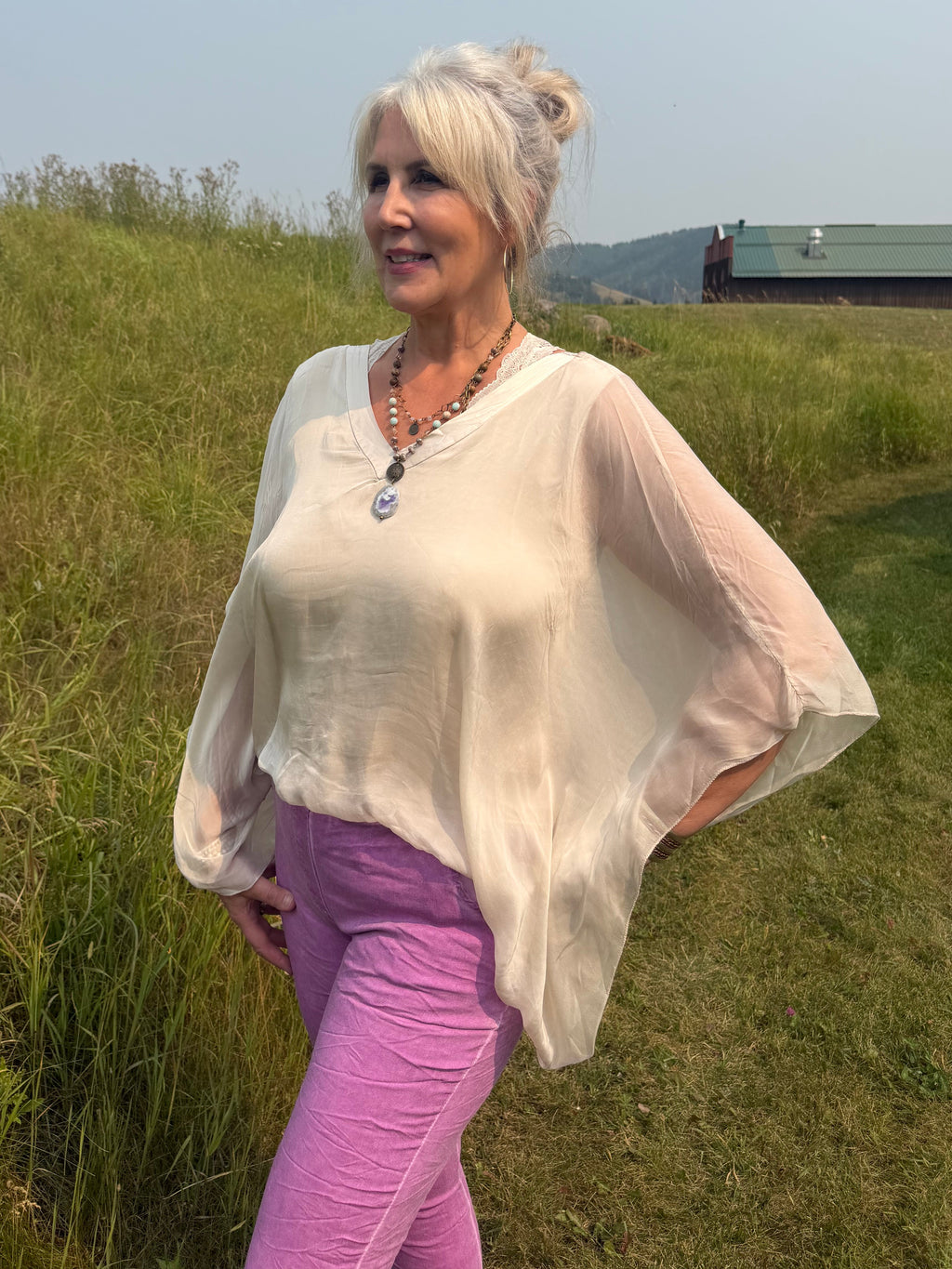 Italian Silk Dream Blouse