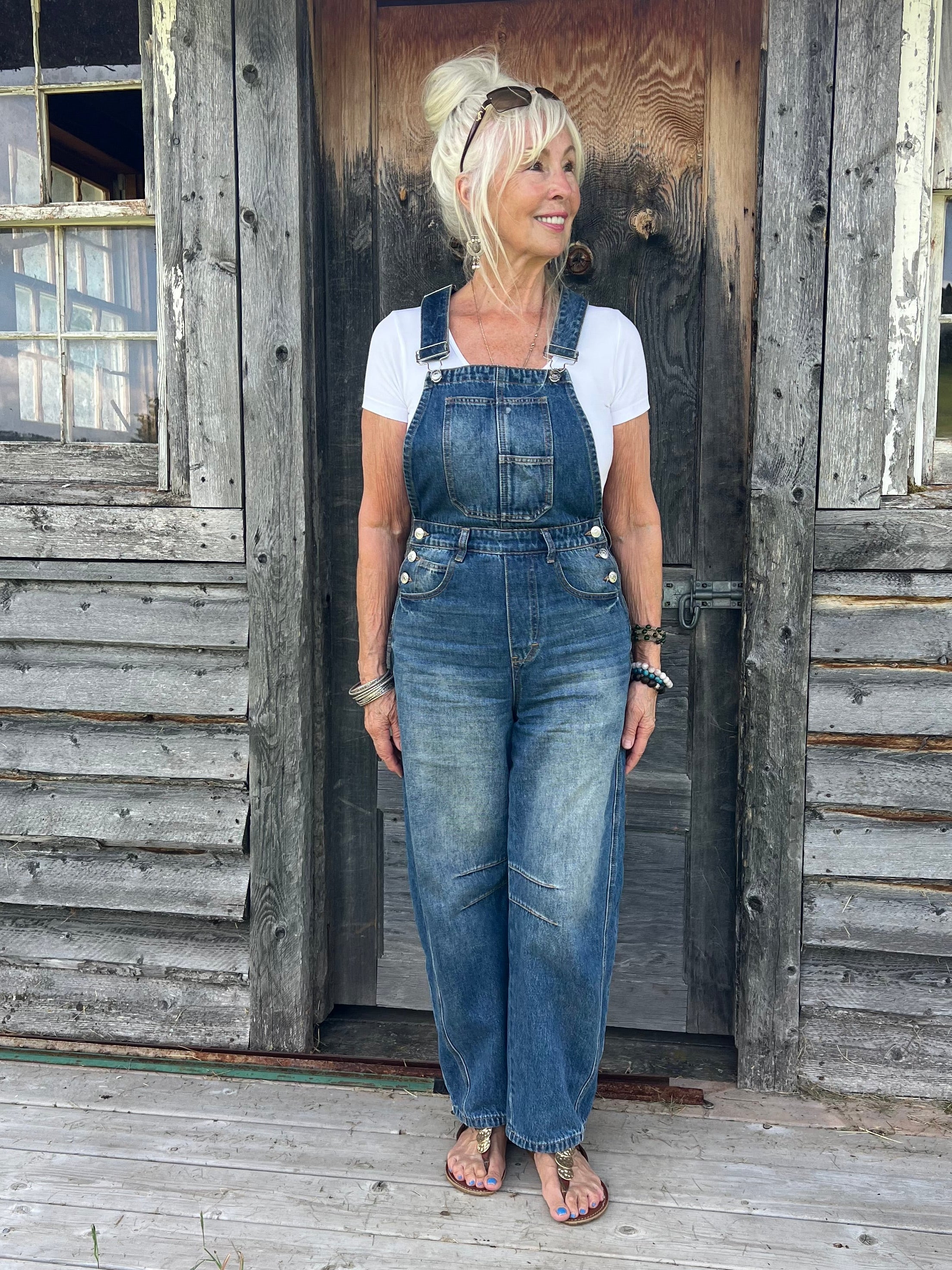 Daydream Barrel Overalls