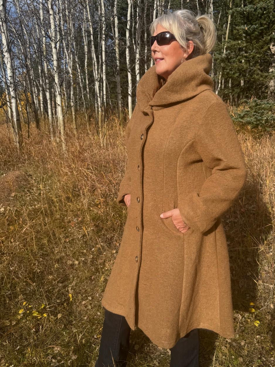 Wanderlust Bohemian Wool Blend Coat