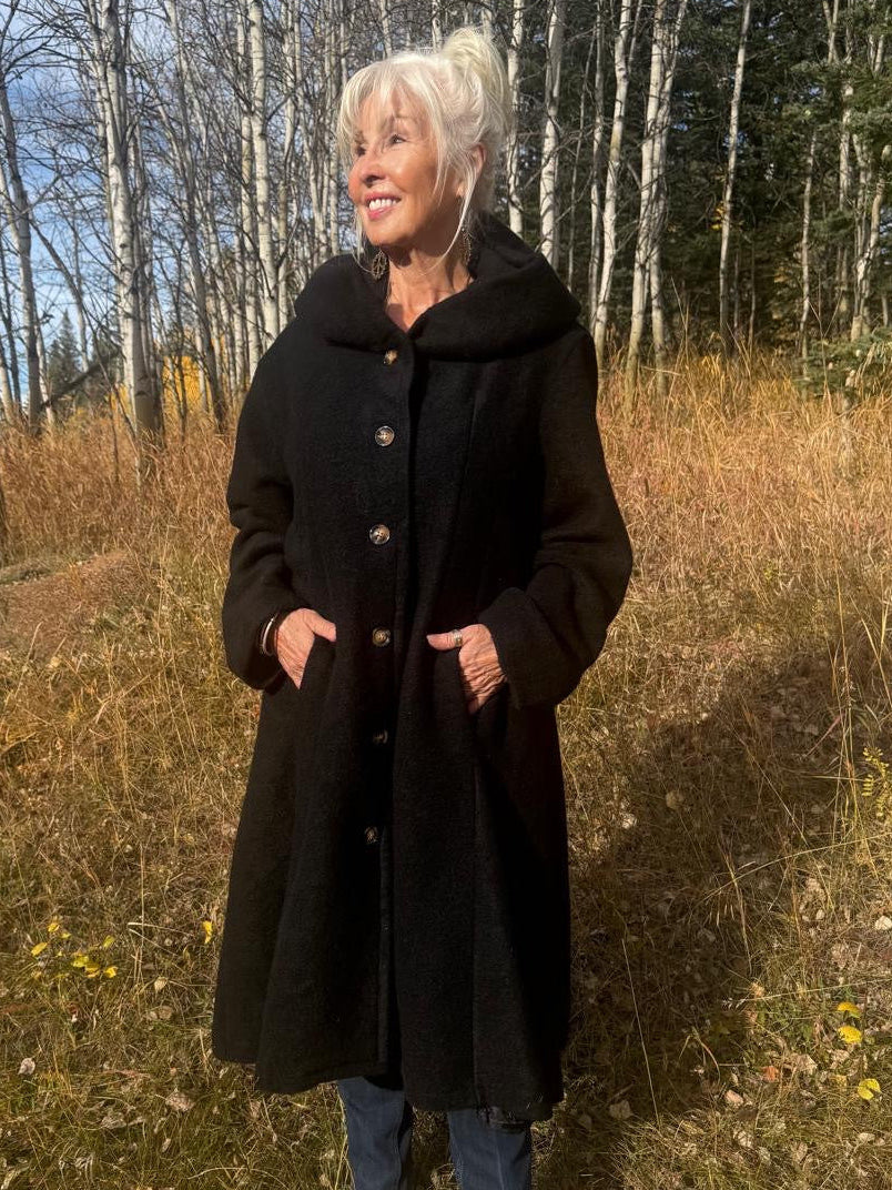 Wanderlust Bohemian Wool Blend Coat
