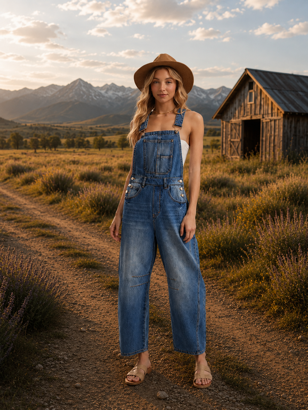 Daydream Barrel Overalls