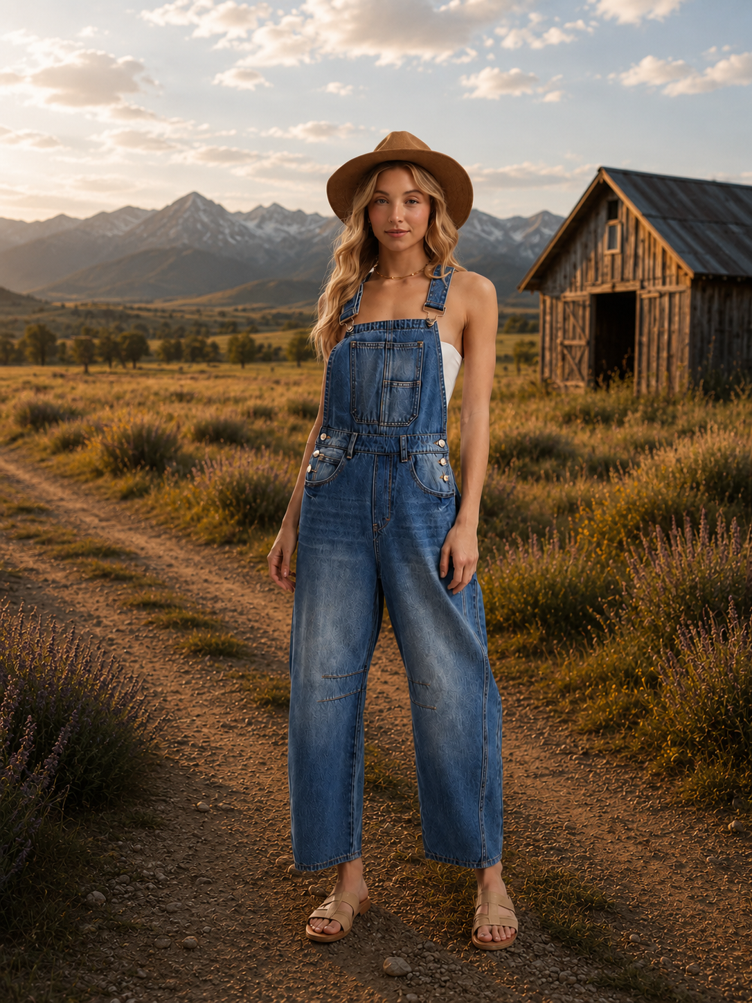 Daydream Barrel Overalls