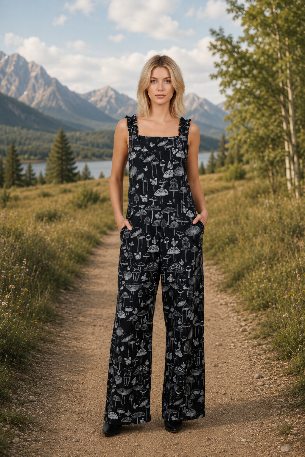 Mushroom Meadow Jumper