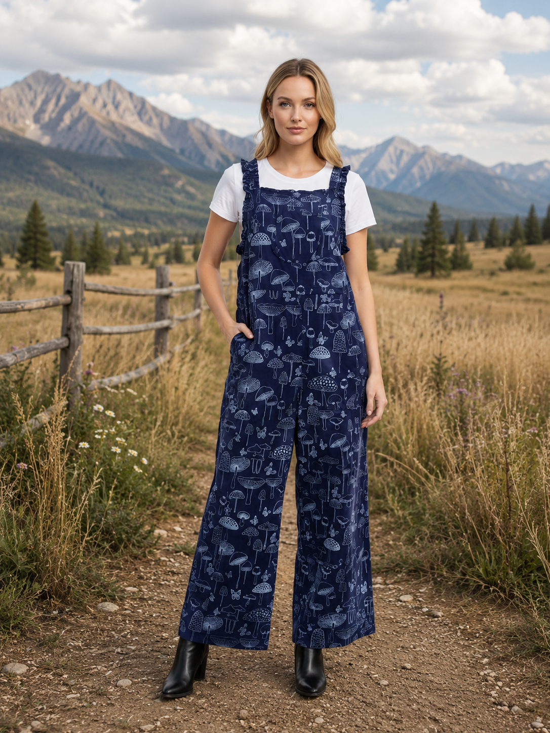 Mushroom Meadow Jumper