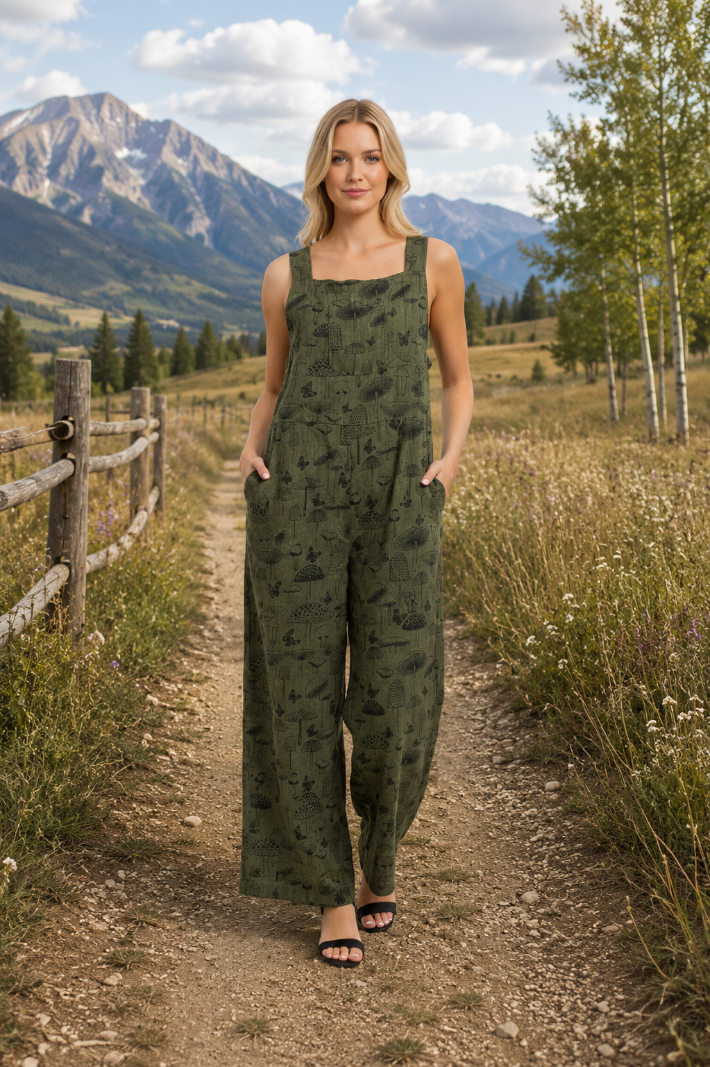 Mushroom Meadow Jumper