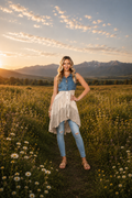 Prairie Moon Boho Top