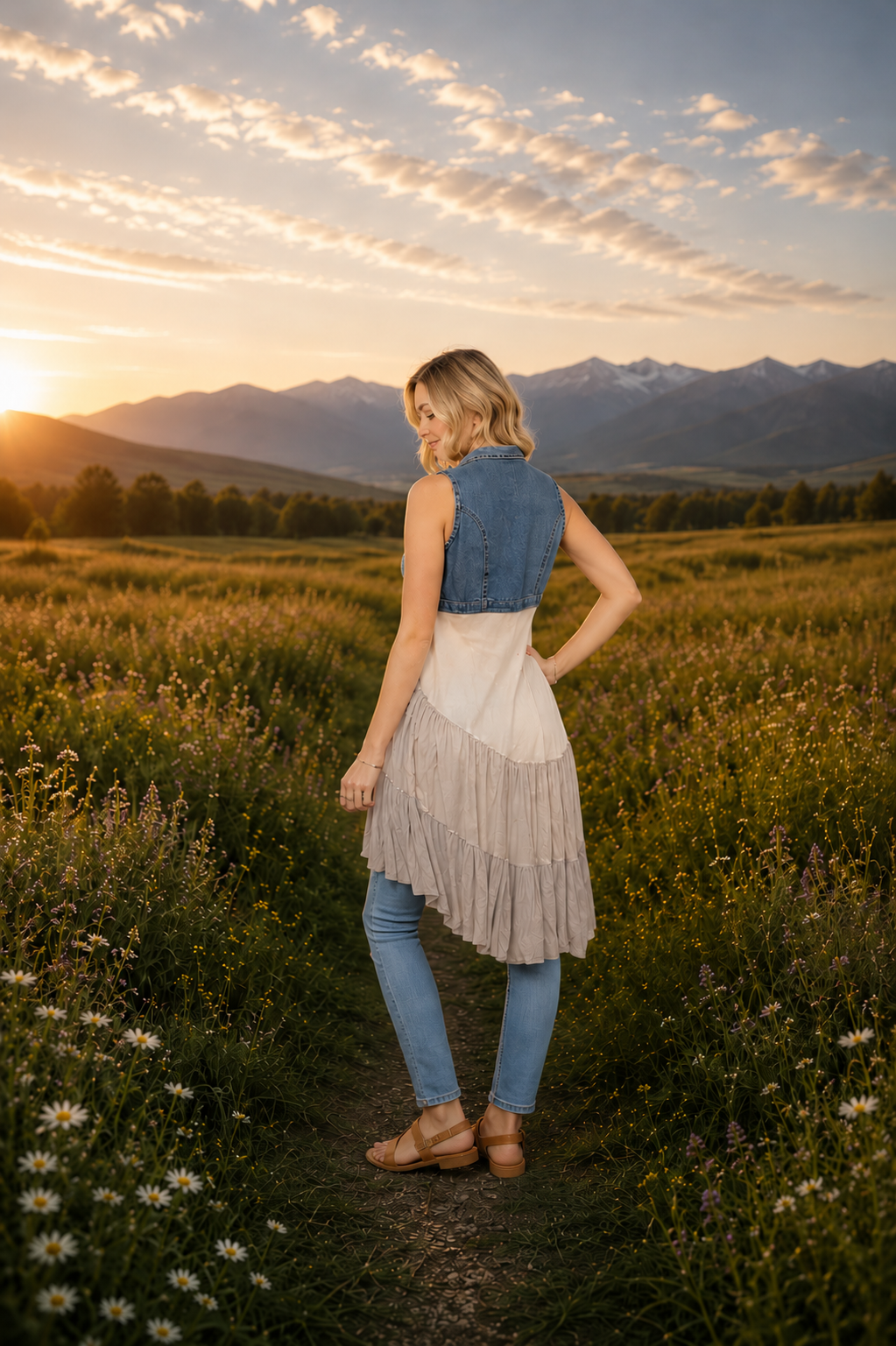 Prairie Moon Boho Top
