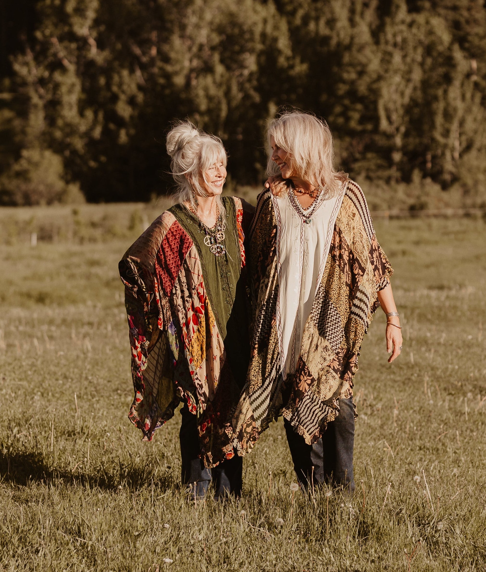 Wanderlust Patchwork Poncho
