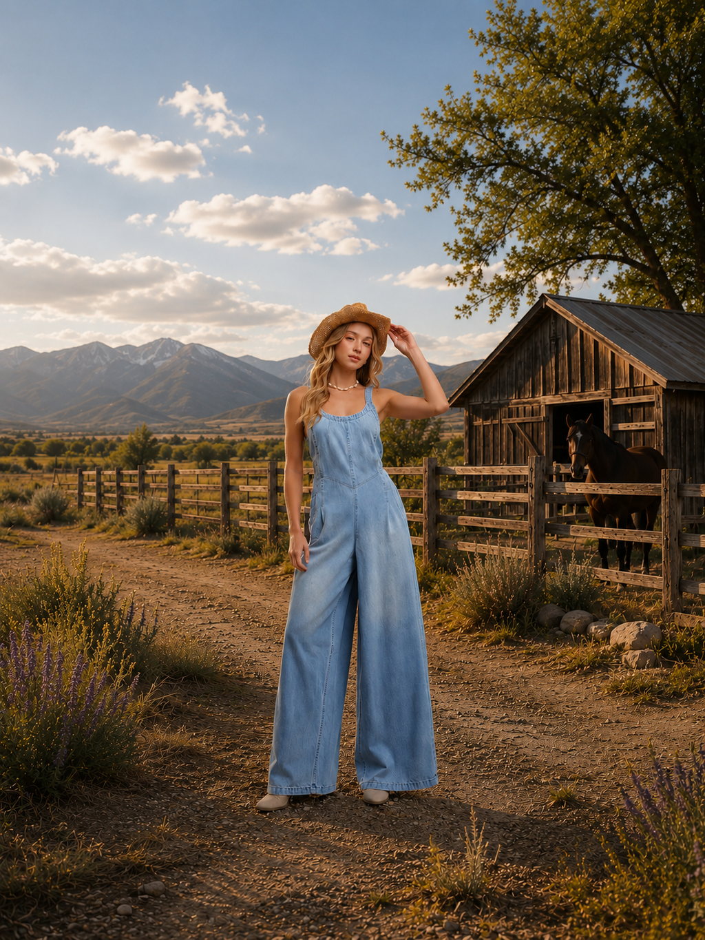 Indigo Wander Jumpsuit