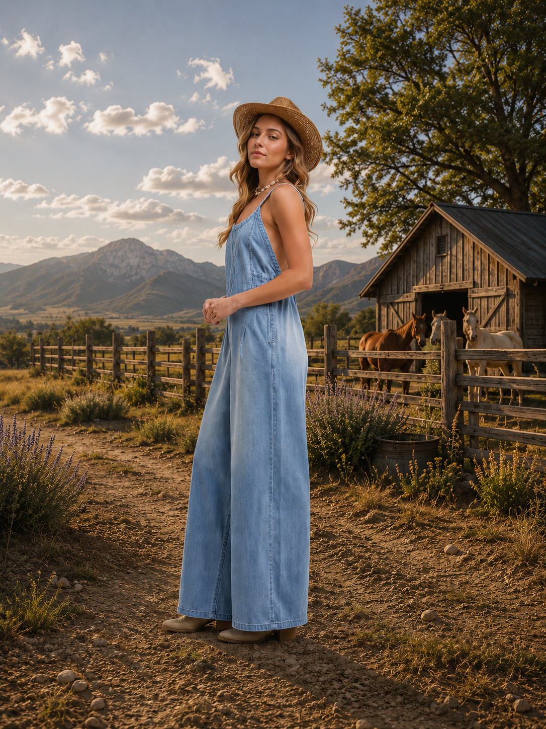 Indigo Wander Jumpsuit