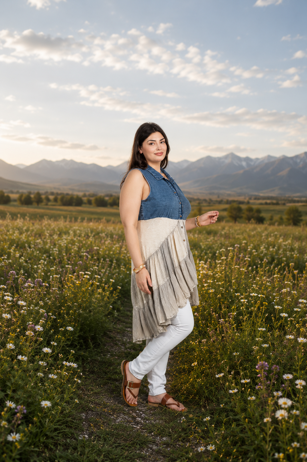 Prairie Moon Boho Top