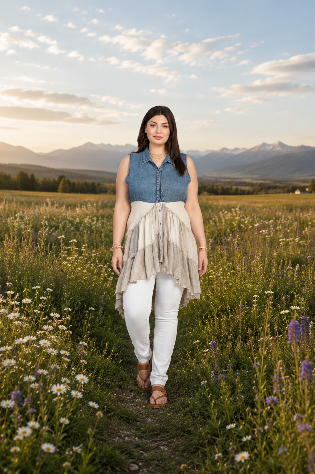 Prairie Moon Boho Top