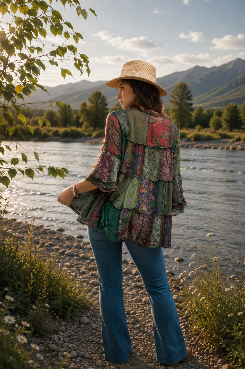 Wildflower Patchwork Blouse