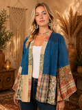 Wild Heart Patchwork Kimono Top