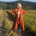 Bohemian Soul Mesh Duster