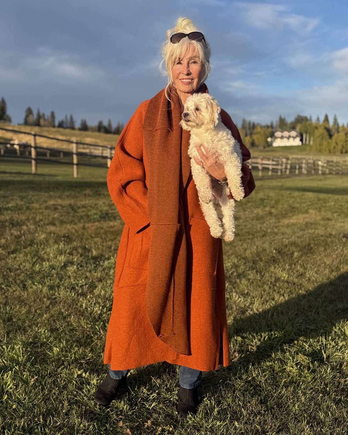 Boho Parisian Wool Blend Coat