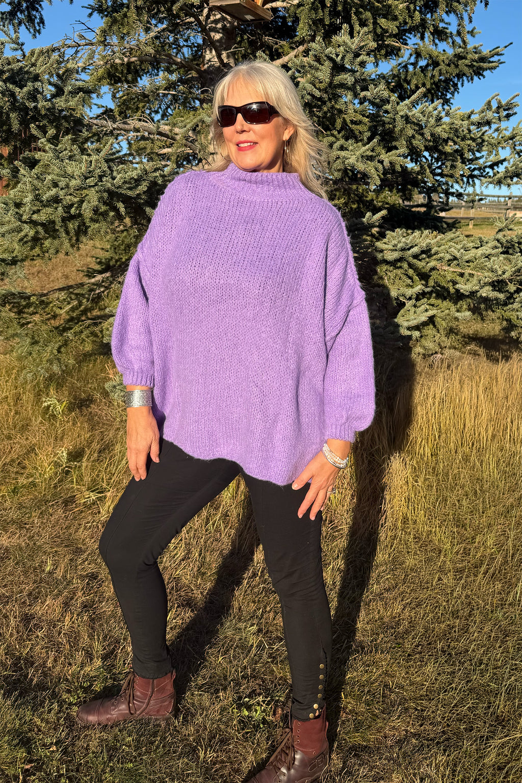 Gypsy Heart Italian Wool Blend Sweater