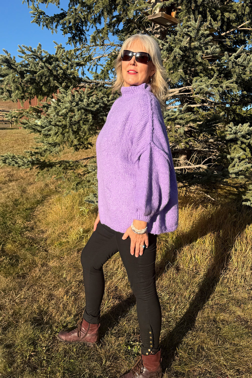 Gypsy Heart Italian Wool Blend Sweater