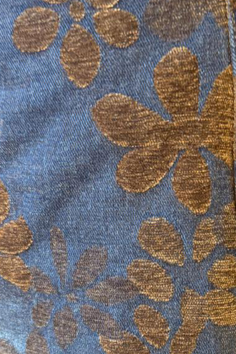 Gypsy Wildflower Barrel Jean