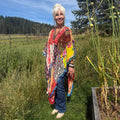 Wildflower Mosaic Poncho